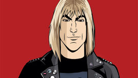 Concept artwork of Lazlow (Grand Theft Auto: Vice City).