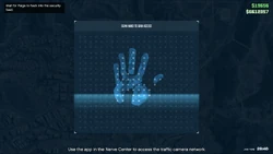 RobberyInProgress-GTAO-TrafficCameraHacking.png (2.35 MB) Wait for Paige to hack the Traffic Camera network.