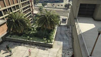 StuntJumps-GTAV-Jump32-TextileCityPillboxMedical-Jump