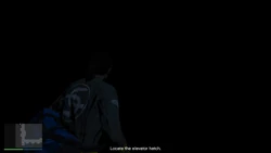 Locate the elevator hatch