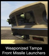 WeaponizedTampa-GTAO-FrontMissileLaunchersResearch.png (142 KB) Researched Front Missile Launchers upgrade.