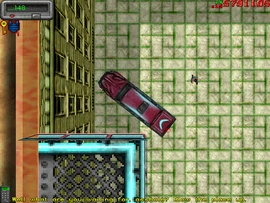 Parking in the designated spot.