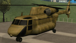 Helicóptero Cargobob GTA San Andreas