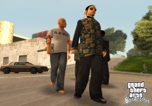 como formar uma gangue no gta san andreas 