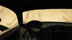 Driver's first-person view
