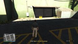 Enter Agent Johnson's garage.