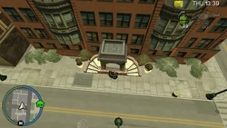 PlayboyXsPenthouse-GTACW.png (1.58 MB) The Xenotime Street apartment building in which Playboy X's Penthouse is located in Grand Theft Auto: Chinatown Wars.