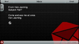 ARudeAwakening-GTACW-SS0.jpg (110 KB) Hsin sends an e-mail to Huang telling him to meet him at his penthouse.