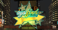 Elaborate EyeFind advertisement at Star Junction (technically within Triangle), Grand Theft Auto IV.