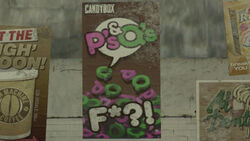Advertisement on poster in Grand Theft Auto IV.
