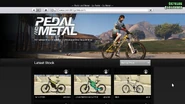 PandMCycles-GTAOe-Website2024.png (1.21 MB) Front page of the Pedal and Metal Cycles website in GTA Online as of 2024.