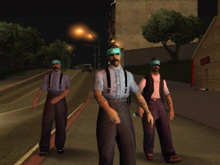 como formar uma gangue no gta san andreas 