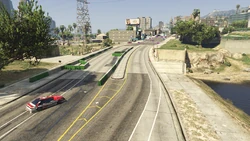 The left path includes the third and final green zone