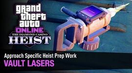 GTA Online The Diamond Casino Heist - Heist Prep Vault Lasers Solo (Military)