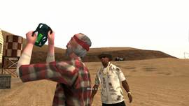 CJ asks what it is.