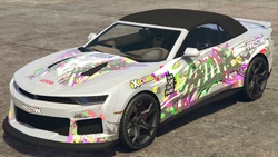 A  with the Arrow Gasoline Racing livery
