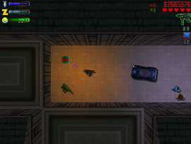 Apart from the explosives, a Silenced S-Uzi Machine Gun is provided.