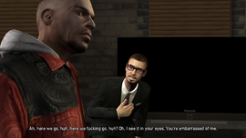 Tony is frustrated by everything falling apart, and even Luis doubts his actions.