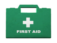 A health pickup as a first aid kit in GTA IV.