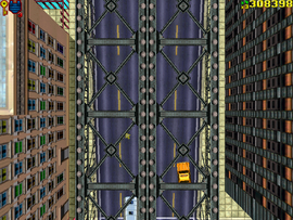Driving to the subway station.
