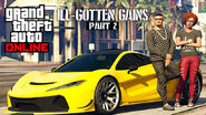 A promotional screenshot for vehicle's release in the Ill-Gotten Gains Part 2 DLC.