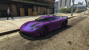 The Entity XXR located at the LSPD Auto Impound.