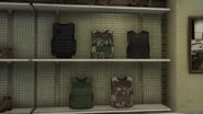 Armor selection in Grand Theft Auto V.