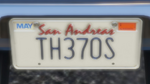 Custom Plate GTAO TH370S