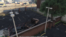 Release the vehicle in the drop off zone.