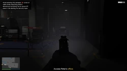 TheDugganRobbery-GTAOe-PlanningWork-VIPPass-SS4.png (448 KB) Access Peter's office.