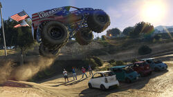 MONSTER Truck Liberator si FREE NOW in GTA 5 Online