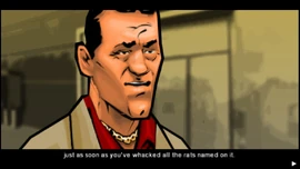 Rudy says he'll give the record as soon as he kill everyone mentioned in the recording.