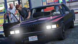 Pre-release GTA V screenshot.