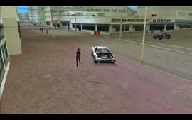 Tommy and Mercedes heading back to the studio.