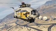 The Skylift in the cinematic preview on GTA V Rockstar Games Social Club, as seen in the mission Sidetracked.