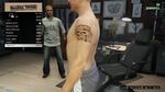 Tattoo GTAV Online Male Left Arrm Dope Skull