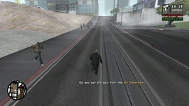 准备前往汽车展示厅