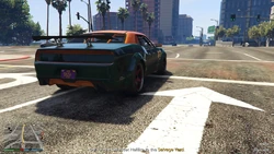 Deliver the [target vehicle] to the Salvage Yard.