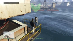 Access the release switch