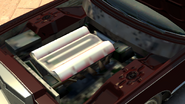 The Virgo Classic engine bay in GTA IV.