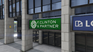 F. Clinton and Partner sign on the exterior of the Rockford Hills location.