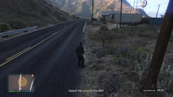 Search the area for the EMP.