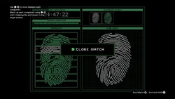 Complete the fingerprint