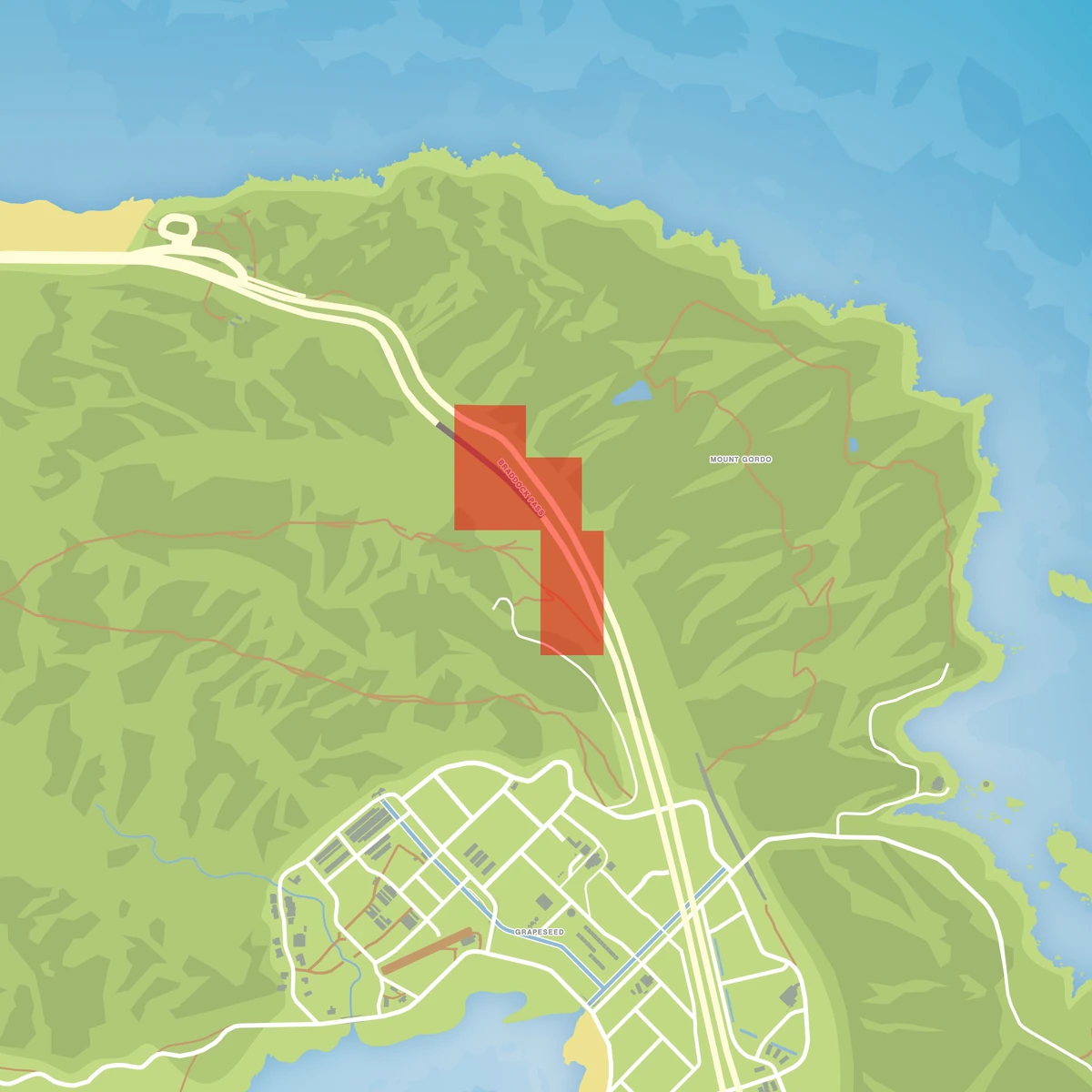Braddock Pass GTA Wiki Fandom