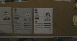 Choosing crew.