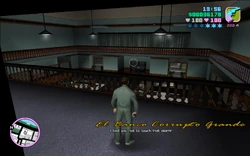 Just as Tommy exits the elevator room, one of the hostages presses the alarm button and prompts Phil to shoot them.