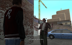 Jethro should be working at another garage in Easter Basin.
