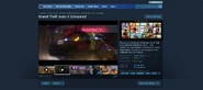 Listing for Grand Theft Auto V Enhanced.