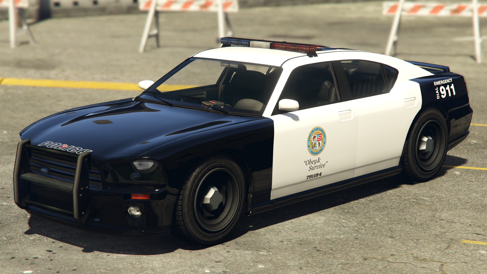 gta 5 police charger