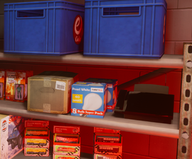 The ThriftEX light blubs non-canonically placed in the shop in The Definitive Edition.